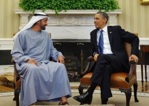 اوباما وولي عهد ابو ظبي