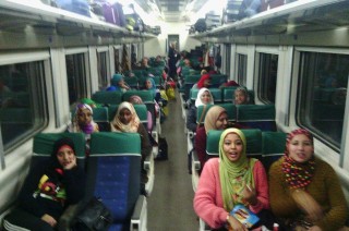وصول قطار شباب يقل 180 فتاة للأقصر ضمن مبادرة ” اعرف بلدك”