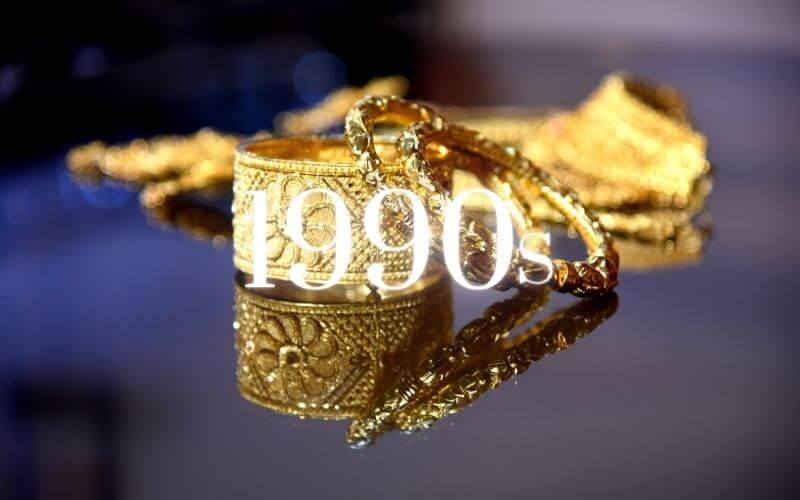 سعر الذهب عام 1990 في السعودية